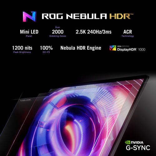 ASUS ROG Strix SCAR 18 Laptop - 45.7 cm (18") - Intel Core Ultra 9 275HX - 64 GB DDR5-SDRAM - 2 TB SSD - NVIDIA GeForce RTX 5090 - Wi-Fi 7 - Windows 11 Home - Black