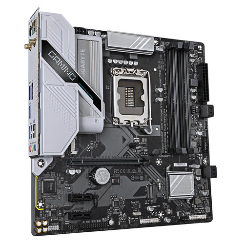 GIGABYTE B760M GAMING PLUS WIFI DDR4 micro ATX Motherboard - Intel B760 LGA 1700