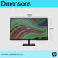 HP P24v G5 - 60.5 cm (23.8") - 1920 x 1080 pixels FHD Monitor