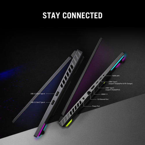 ASUS ROG Strix G16 Laptop - 40.6 cm (16&quot;) - AMD Ryzen 9 8940HX - 16 GB DDR5-SDRAM - 1 TB SSD - NVIDIA GeForce RTX 5060 - Wi-Fi 6E - Windows 11 Home - Black / Grey