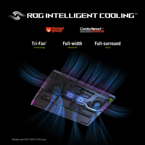 ASUS ROG Strix G16 Laptop - 40.6 cm (16&quot;) - AMD Ryzen 9 8940HX - 16 GB DDR5-SDRAM - 1 TB SSD - NVIDIA GeForce RTX 5060 - Wi-Fi 6E - Windows 11 Home - Black / Grey