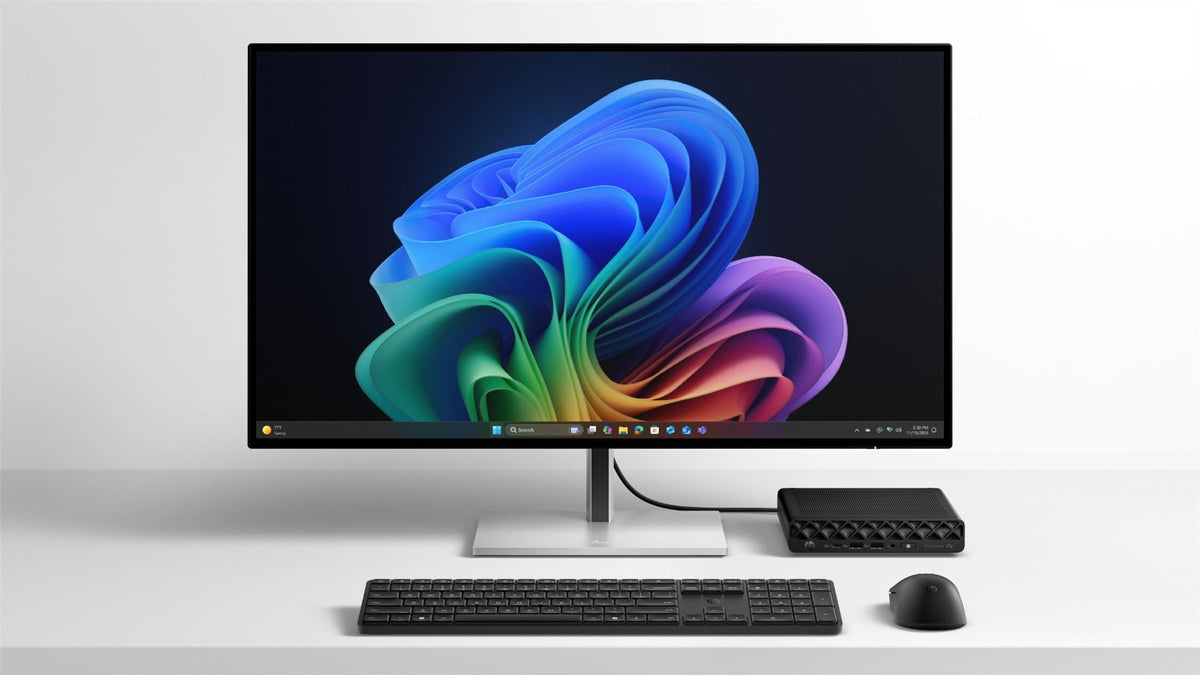 HP E22V3EA PC/workstation Copilot+ PC Intel Core Ultra 9 386H 32 GB DDR5-SDRAM 2 TB SSD Windows 11 Pro Mini PC AI PC Black