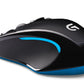 Logitech G - G300S Optical Gaming Mouse in Black / Blue - 2,500 DPI