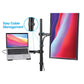 Manhattan 462136 - Desk monitor/laptop mount for 25.4 cm (10") to 81.3 cm (32")