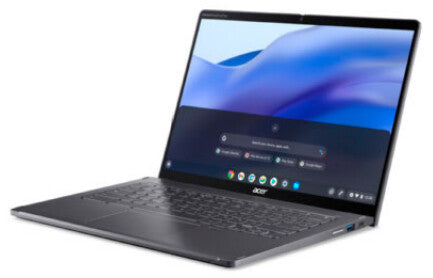 Acer Chromebook Enterprise Spin 714 - Touchscreen - 35.6 cm (14") - Intel® Core™ i3-1215U - 8 GB LPDDR4x-SDRAM - 128 GB SSD - Wi-Fi 6E - ChromeOS for Enterprise - Grey