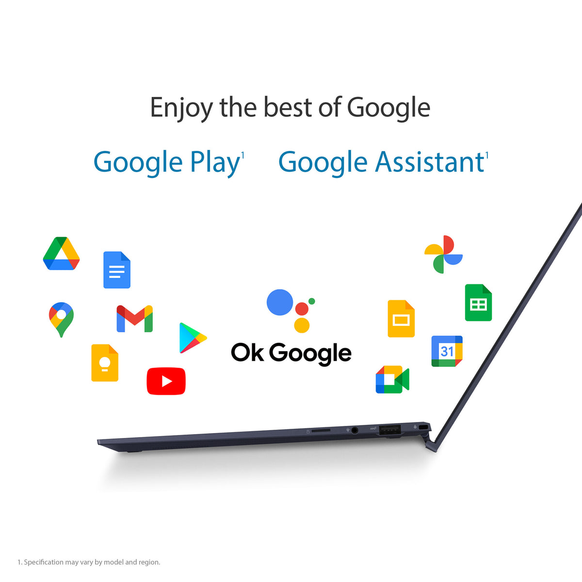 ASUS Chromebook CX9 - 35.6 cm (14") - Intel® Core™ i5-1135G7 - 8 GB LPDDR4x-SDRAM - 256 GB SSD - Wi-Fi 6 - ChromeOS - Black