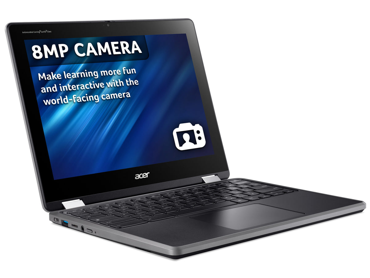 Acer Chromebook Spin 512 - 30.5 cm (12&quot;) - Touchscreen - Intel N100 - 8 GB LPDDR5-SDRAM - 64 GB eMMC - Wi-Fi 6E - ChromeOS - Black