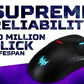 Acer Predator Cestus 350 -  RF Wireless + USB-C Optical Gaming Mouse in Black - 16,000 DPI