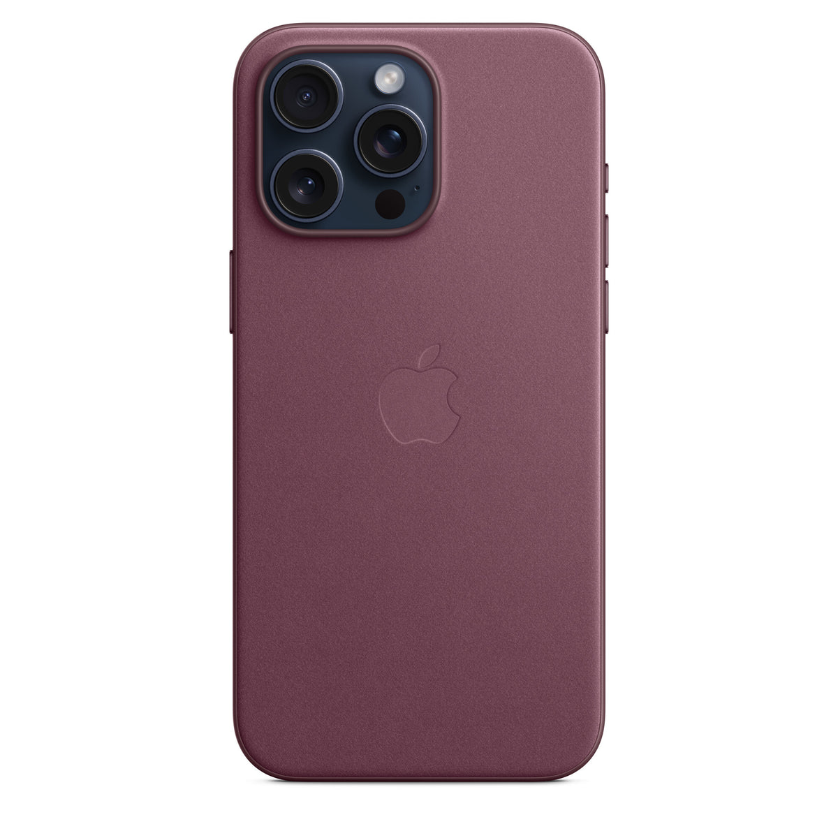 Apple MT4X3ZM/A - FineWoven Case with MagSafe for iPhone 15 Pro Max in Mulberry