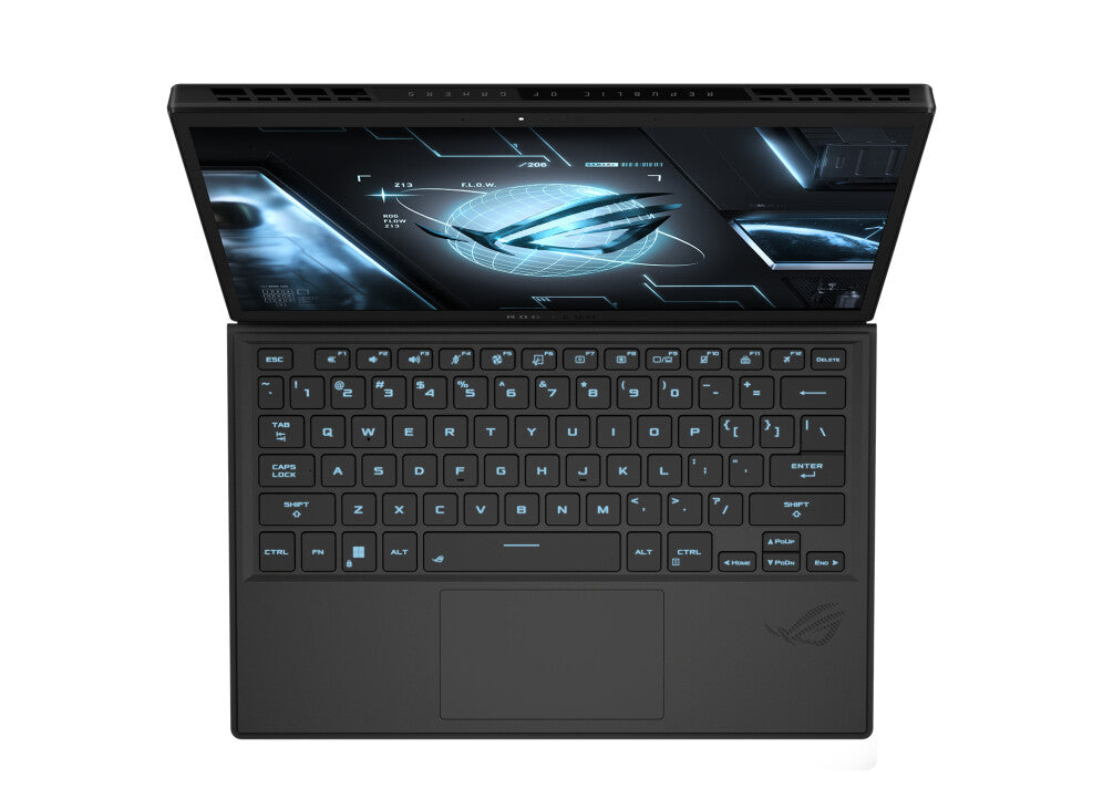 ASUS ROG Flow Z13 Hybrid Laptop (2-in-1) - 34 cm (13.4") - Intel® Core™ i9-13900H - 16 GB LPDDR5-SDRAM - 1 TB SSD NVIDIA - GeForce RTX 4060 - Wi-Fi 6E - Windows 11 Home - Black