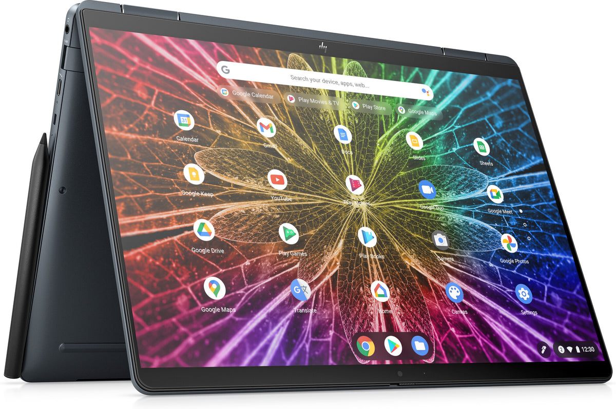 HP Elite Dragonfly Chromebook - Touchscreen - 34.3 cm (13.5") - Intel® Core™ i5-1245U - 8 GB LPDDR4x-SDRAM - 128 GB SSD - Wi-Fi 6 - ChromeOS - Grey