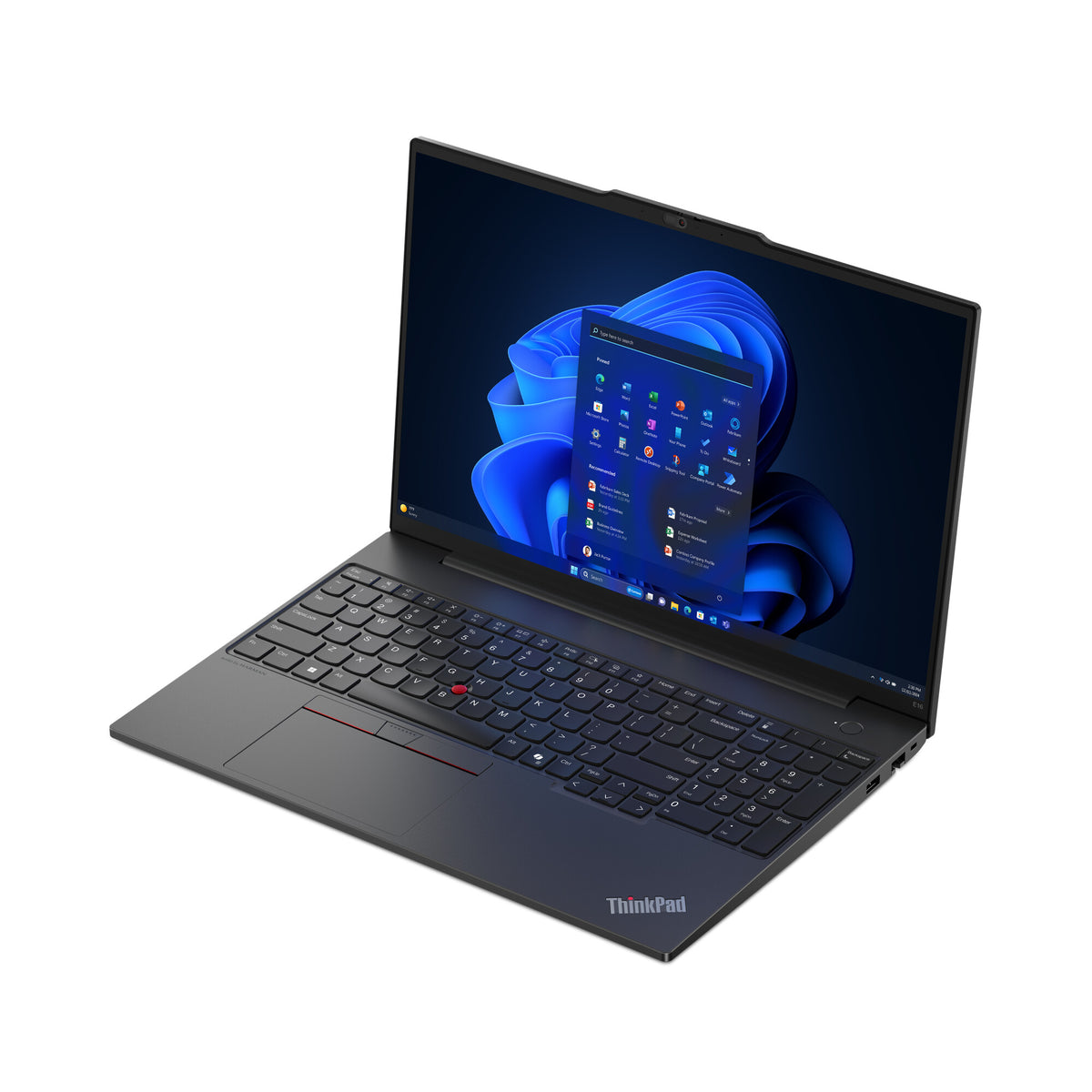 Lenovo ThinkPad E16 Gen 2 Laptop - 40.6 cm (16") - Intel Core Ultra 7 155H - 16 GB DDR5-SDRAM - 512 GB SSD - Wi-Fi 6E - Windows 11 Pro - Black