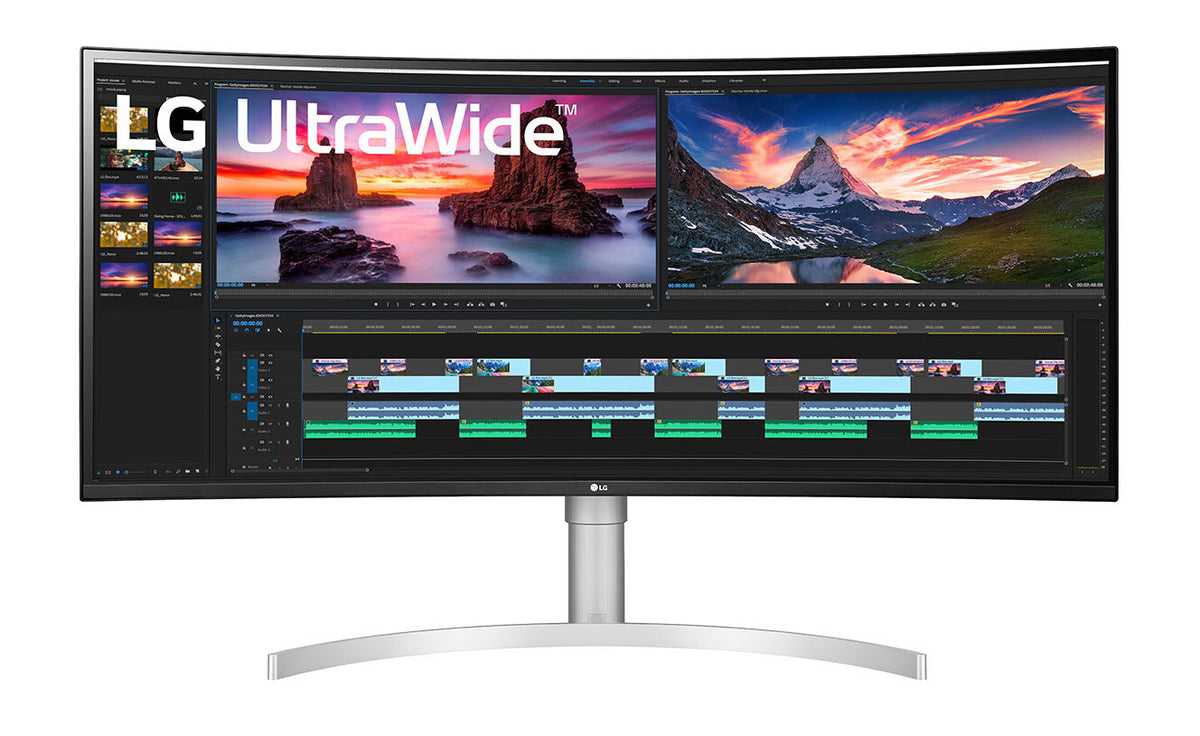 LG 38WN95C-W - 96.5 cm (38") - 3840 x 1600 pixels UltraWide QHD Monitor