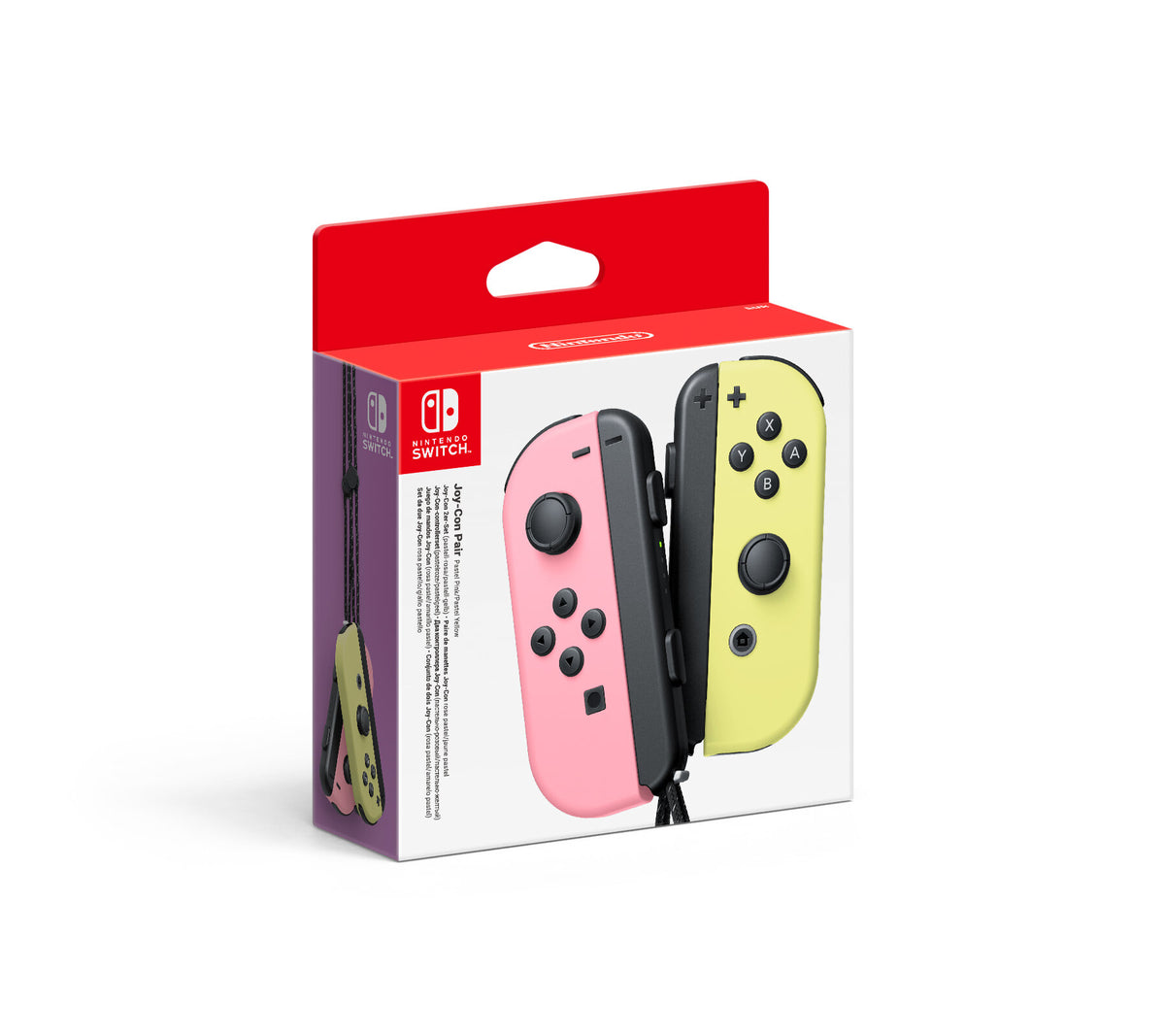 Nintendo Joy-Con - Bluetooth Gamepad in Pastel Pink &amp; Pastel Yellow