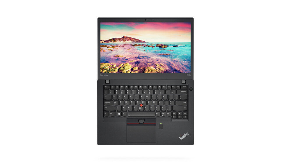 Lenovo ThinkPad T470s Laptop - 35.6 cm (14") - Intel® Core™ i5-6300U - 12 GB DDR4-SDRAM - 256 GB SSD - Wi-Fi 5 - Windows 10 Pro - Black - Refurbished