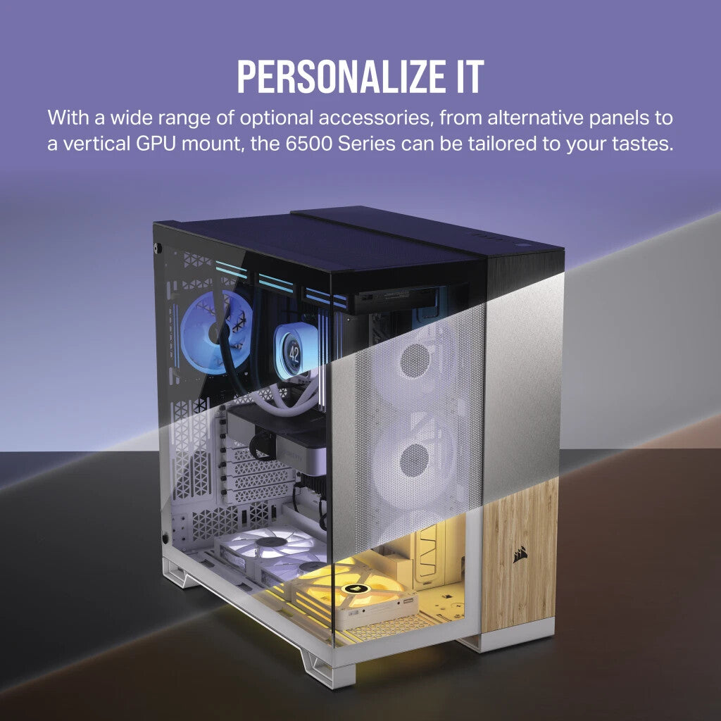 Corsair 6500D Airflow - ATX Mid Tower Case in White