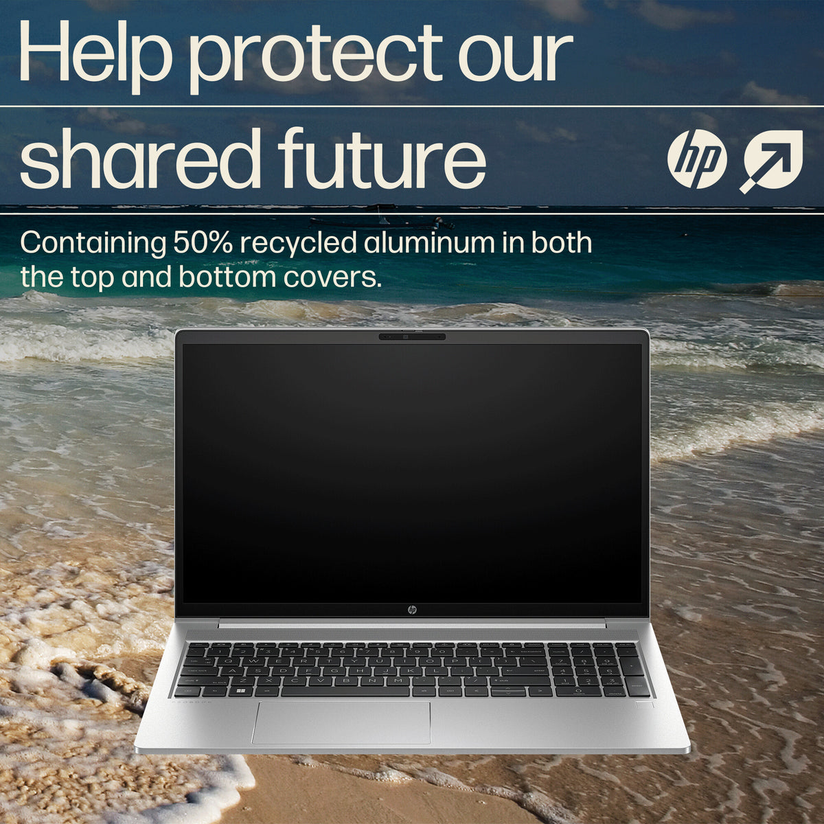 HP ProBook 450 Laptop G10 - 39.6 cm (15.6") - Intel® Core™ i5-1335U - 8 GB DDR4-SDRAM - 256 GB SSD - Wi-Fi 6E - Windows 11 Pro - Silver