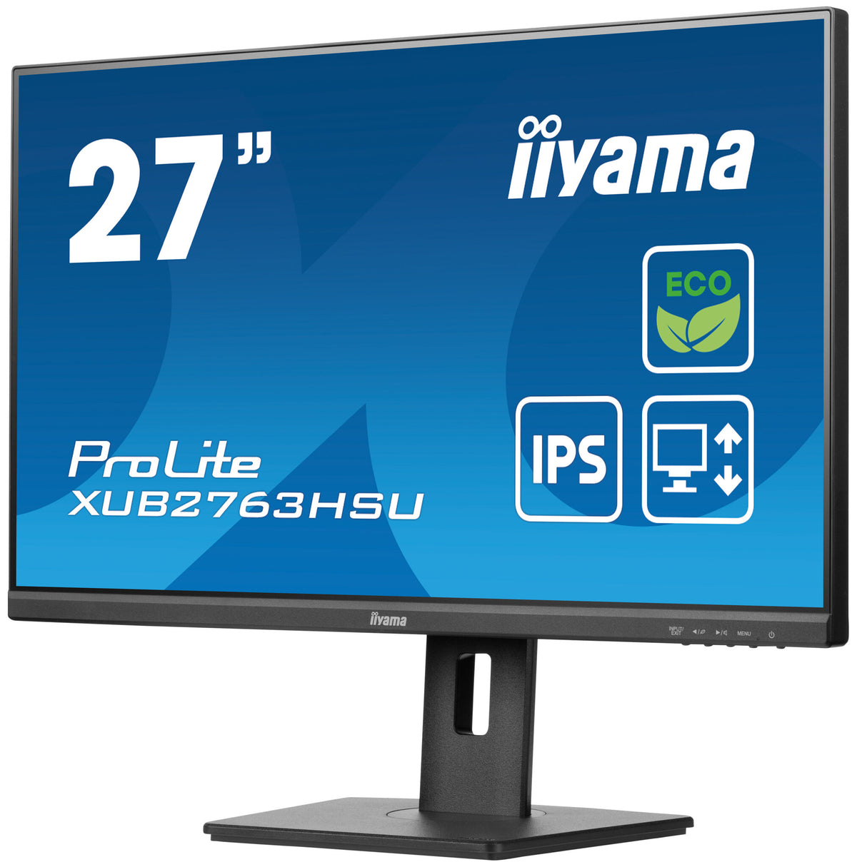 iiyama ProLite XUB2763HSU-B1 - 68.6 cm (27") 1920 x 1080 pixels Full HD LED Monitor
