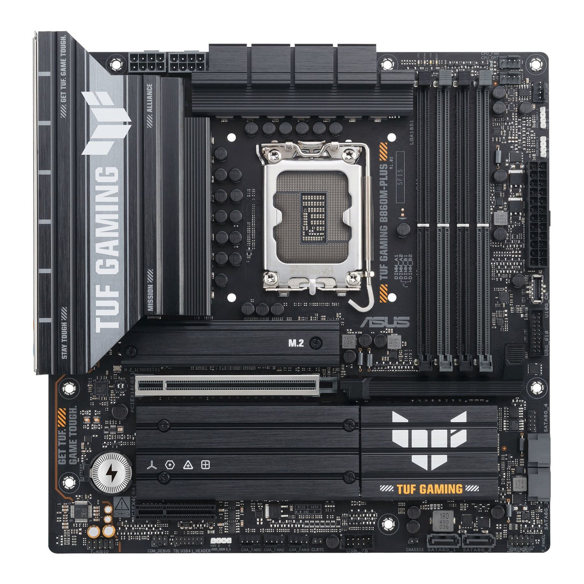 ASUS TUF GAMING B860M-PLUS micro ATX motherboard - Intel B860 LGA 1851