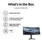 Lenovo G34W-30 - 86.4 cm (34") - 3440 x 1440 pixels WQHD W-LED Monitor