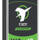 Seagate Exos X18 - 7.2K RPM Serial ATA III 3.5" HDD - 18 TB