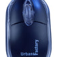 Urban Factory Cristal USB 2.0 Optical Mouse - 800 DPI