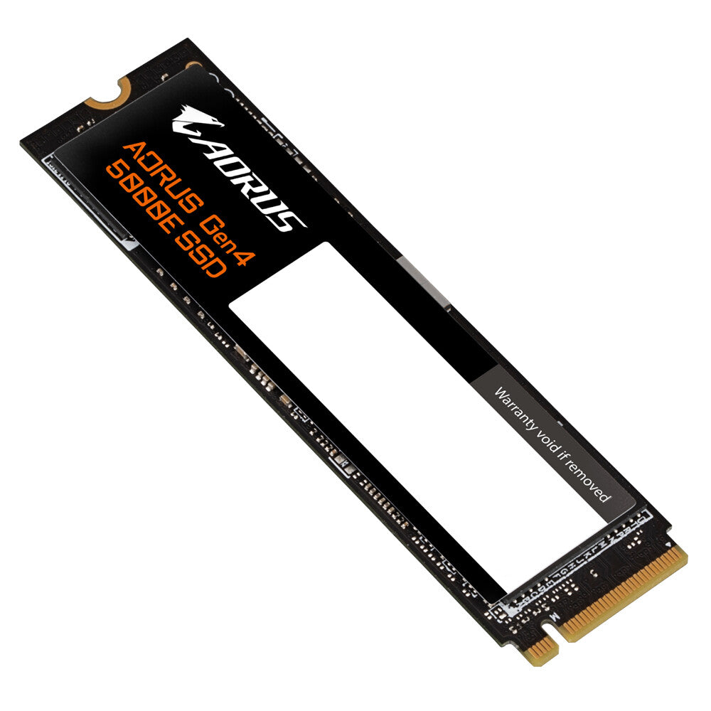 Gigabyte AORUS Gen4 5000E - PCI Express 4.0 3D TLC NAND NVMe M.2 SSD - 1.02 TB