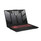 ASUS TUF Gaming A17 Laptop - 43.9 cm (17.3") - AMD Ryzen™ 9 7940HS - 16 GB DDR5-SDRAM - 512 GB SSD - NVIDIA GeForce RTX 4070 - Wi-Fi 6 - Windows 11 Home - Black / Grey