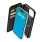 SBS Wallet MagSafe mobile phone case for iPhone 15 Pro in Black