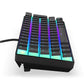 ENDORFY Thock Compact - USB Wired + RF Wireless RGB Mechanical Keyboard in Black (QWERTZ German)
