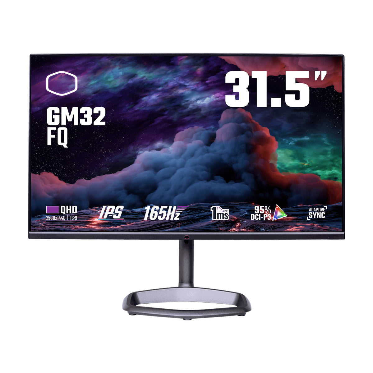 Cooler Master Gaming GM32-FQ - 80 cm (31.5") - 2560 x 1440 pixels Quad HD Monitor