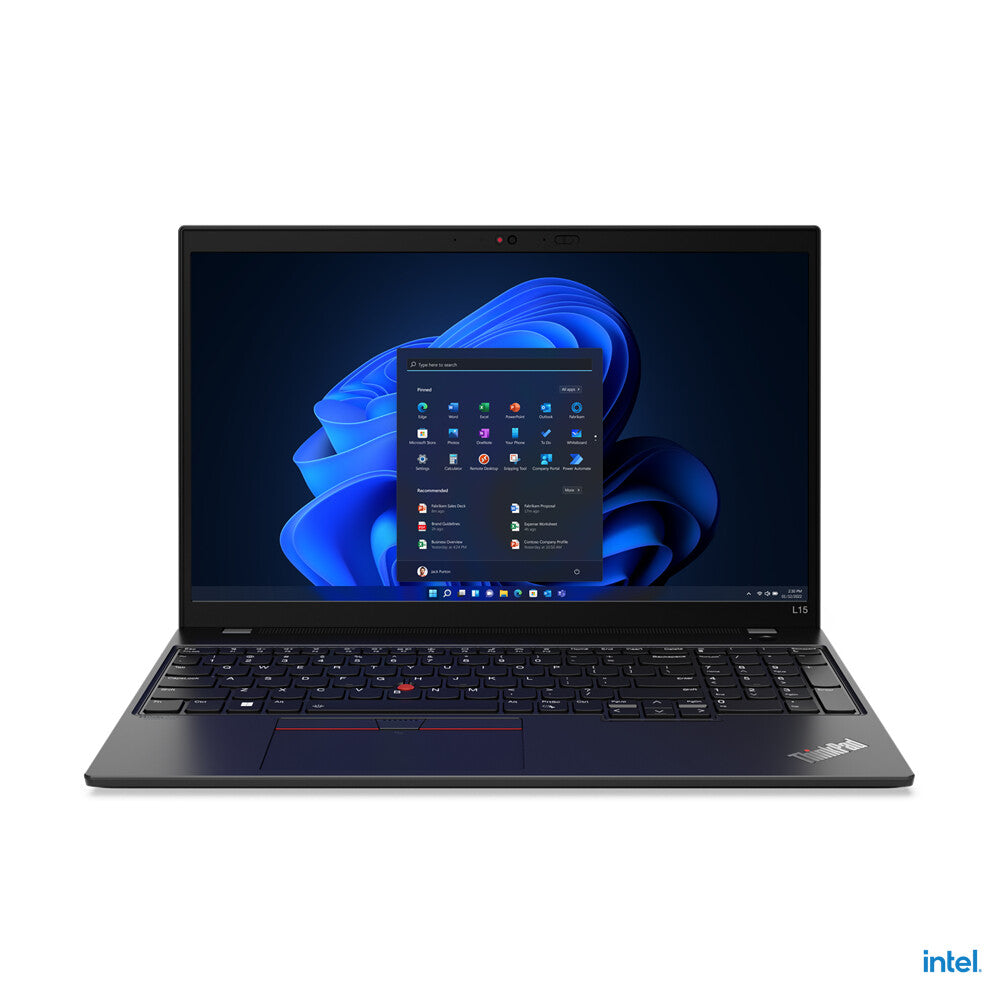 Lenovo ThinkPad L15 Gen 3 Laptop - 39.6 cm (15.6&quot;) - Intel® Core™ i5-1235U - 8 GB DDR4-SDRAM - 256 GB SSD - Wi-Fi 6 - Windows 11 Pro - Black
