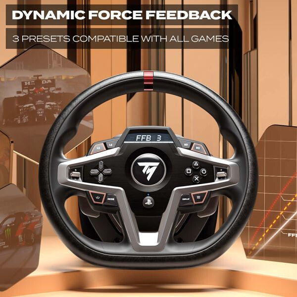 Thrustmaster T-248 - USB Wired Steering wheel + Pedals for PC / PS3 / PS4 / PS5