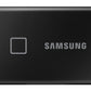 Samsung Portable SSD T7 Touch in Black - 1TB