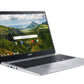 Acer Chromebook 315 - 39.6 cm (15.6") - Intel® Celeron® N4020 - 4 GB DDR4-SDRAM - 64 GB eMMC - Wi-Fi 5 - Chrome OS - Silver
