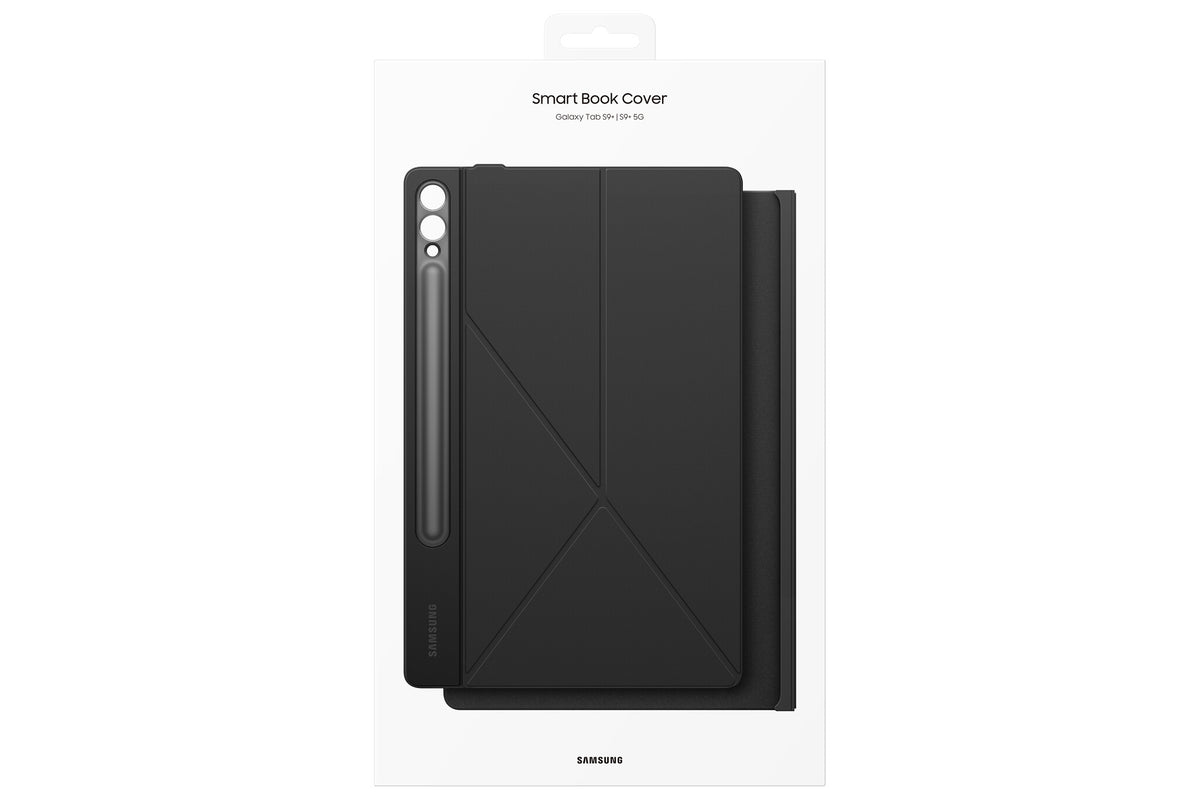 Samsung Smart Book Cover for Galaxy Tab S9+ in Black