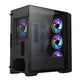 VIDA Cyclone - microATX Mid Tower Case in Black