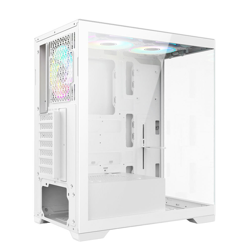 VIDA Vetro - ATX Mid Tower Case in White