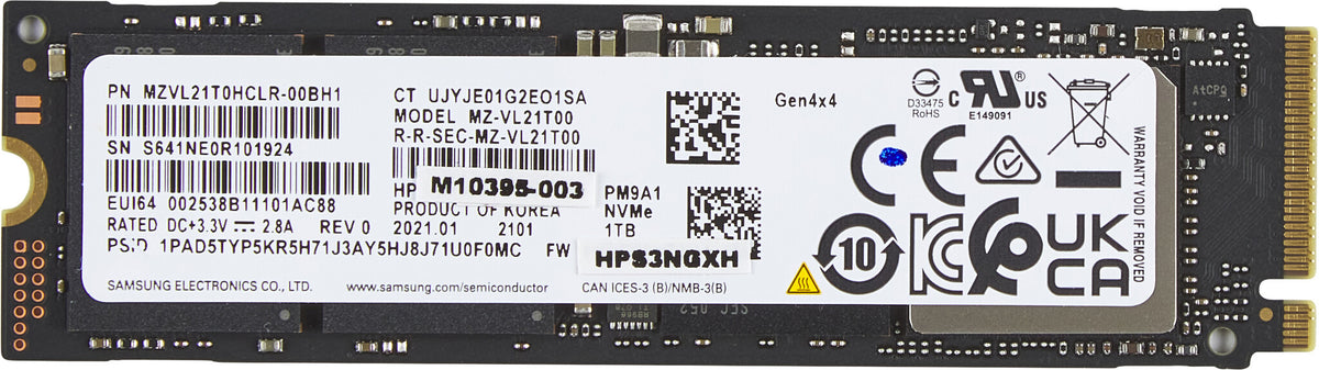 HP 5R8Y0AA - PCI Express 4.0 NVMe M.2 SSD - 1 TB