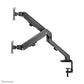 Neomounts FPMA-D650DBLACK - Desk monitor mount for 43.2 cm (17") to 68.6 cm (27")