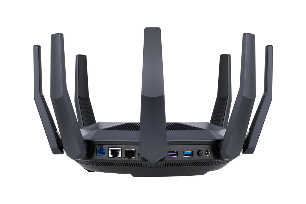 ASUS RT-AX89X AX6000 AiMesh - Ethernet Dual-band (2.4 GHz / 5 GHz) wireless router in Black