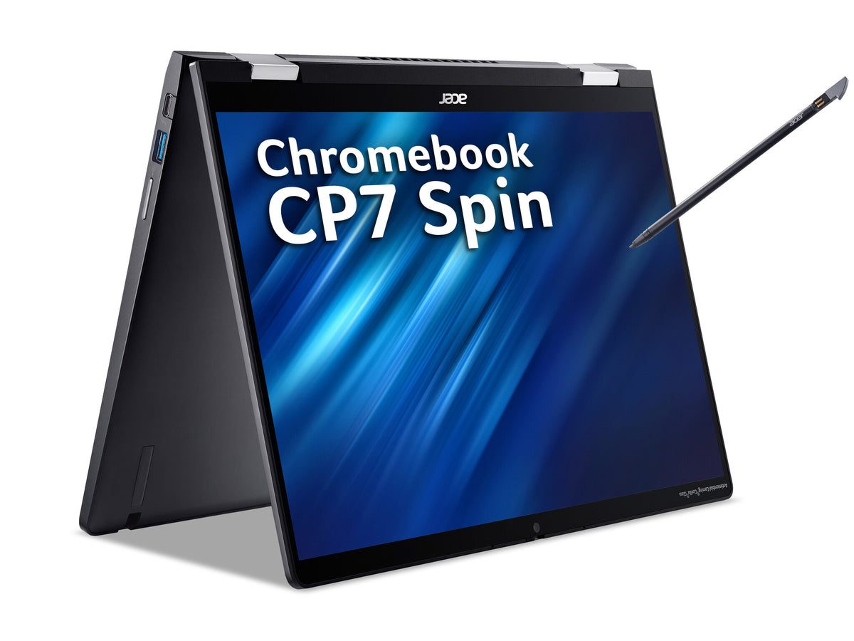 Acer Chromebook Spin 714 - 35.6 cm (14") - Intel® Core™ i7-1355U - 8 GB LPDDR4x-SDRAM - 256 GB SSD - Wi-Fi 6E - ChromeOS -  Grey