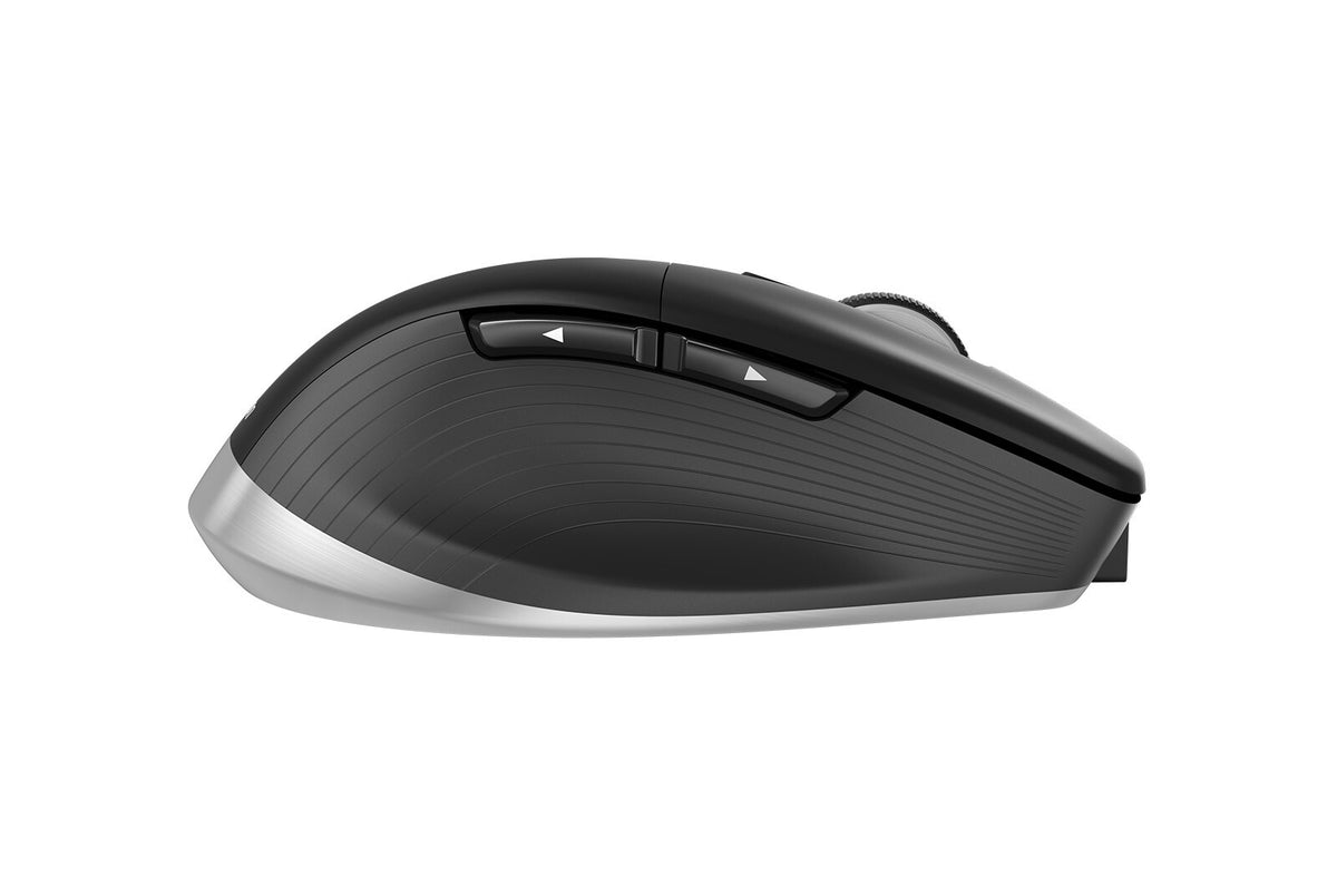 3Dconnexion CadMouse Pro - Left-handed RF Wireless + Bluetooth Optical Mouse in Black - 7,200 DPI