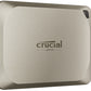 Crucial X9 Pro - External solid state drive in Beige - 1 TB