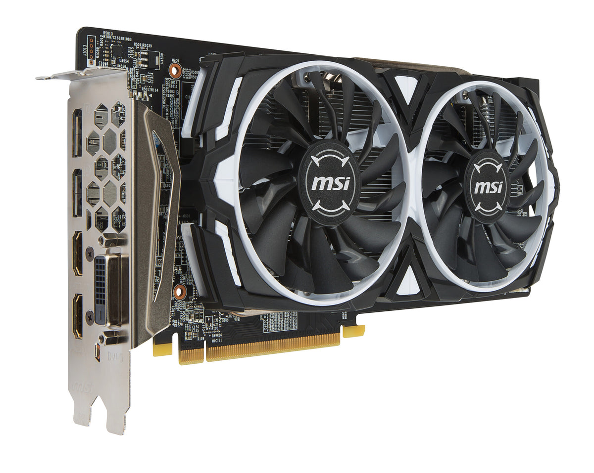 MSI ARMOR OC - AMD 8 GB GDDR5 Radeon RX 580 graphics card