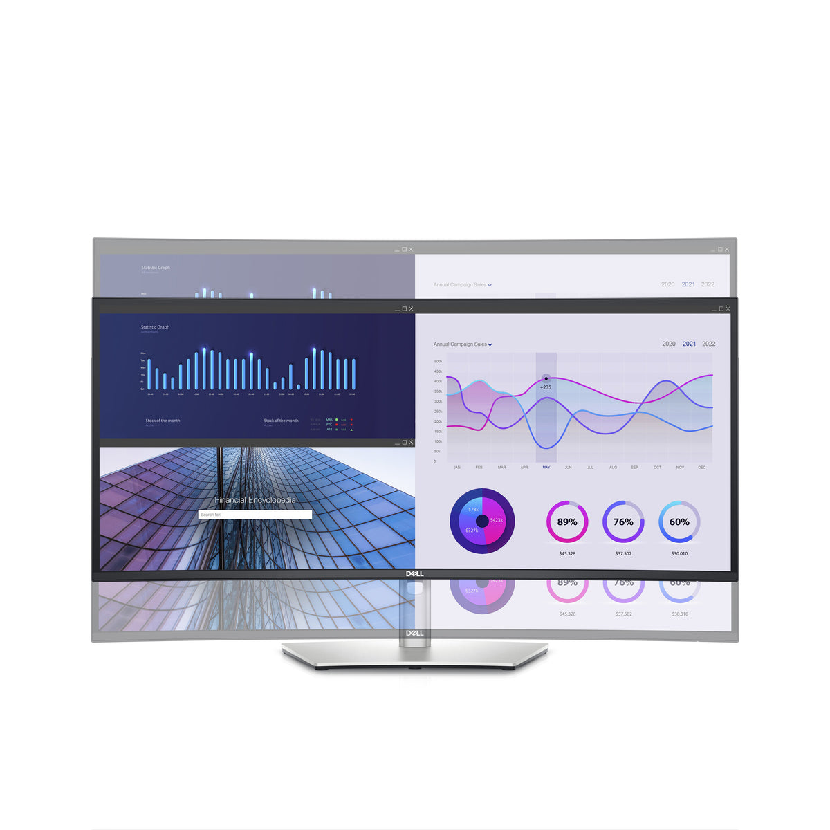 DELL UltraSharp U3423WE - 86.7 cm (34.1&quot;) - 3440 x 1440 pixels UltraWide Quad HD LCD Monitor