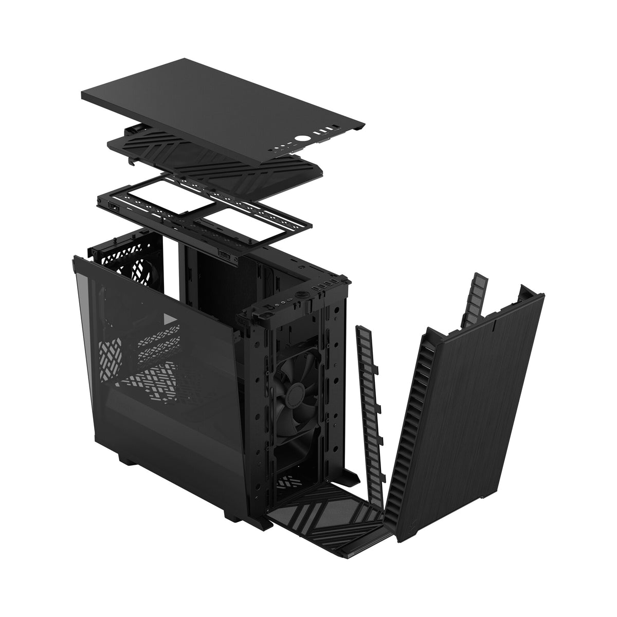 Fractal Design Define 7 Nano - Mini ITX Tower Case in Black