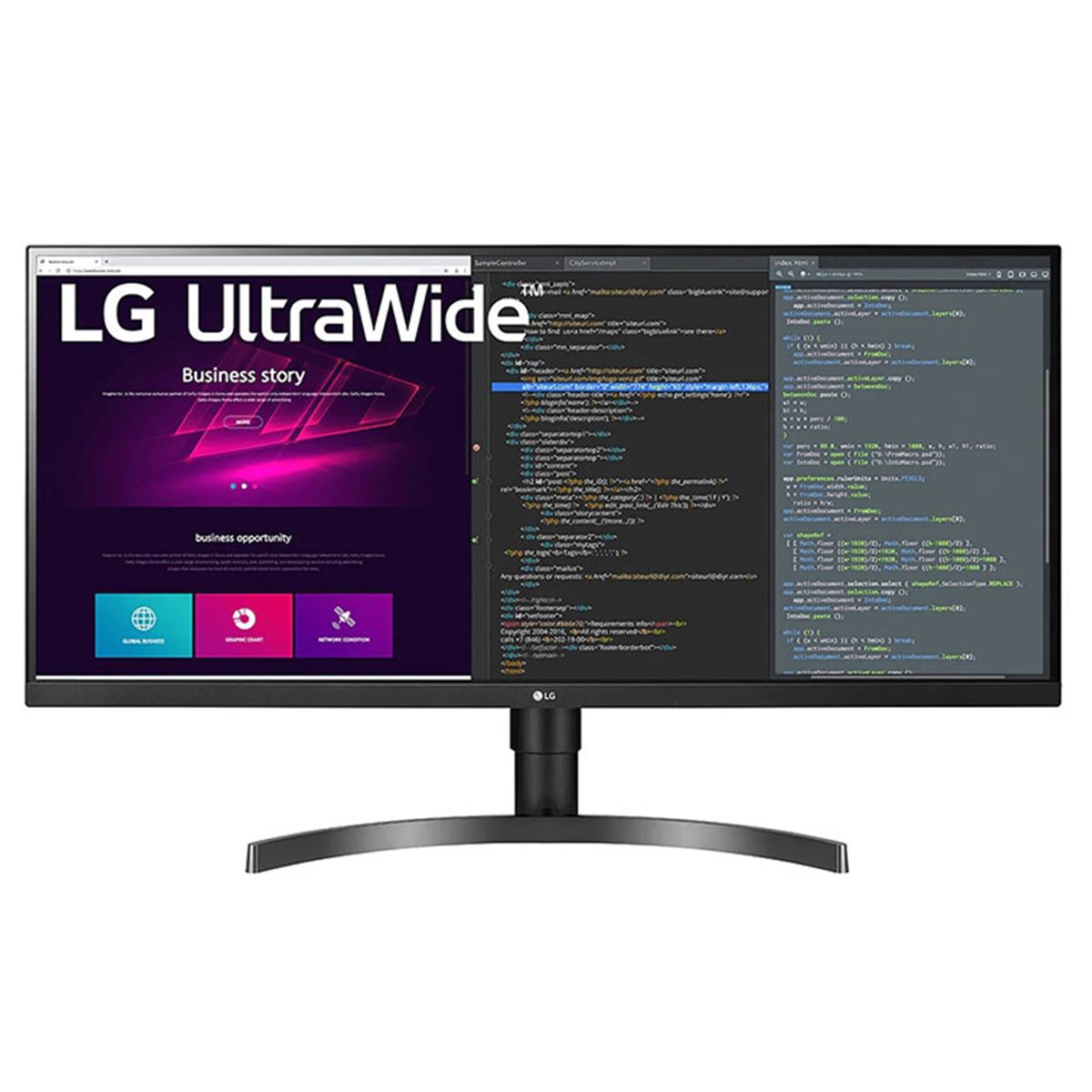 LG 34WN750-B LED display 86.4 cm (34&quot;) 3440 x 1440 pixels UltraWide Quad HD Black Monitor