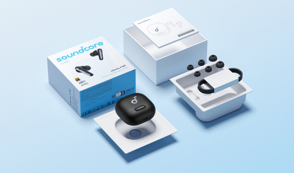 Anker Liberty 4 NC - Wireless In-ear Bluetooth Earbuds in Black
