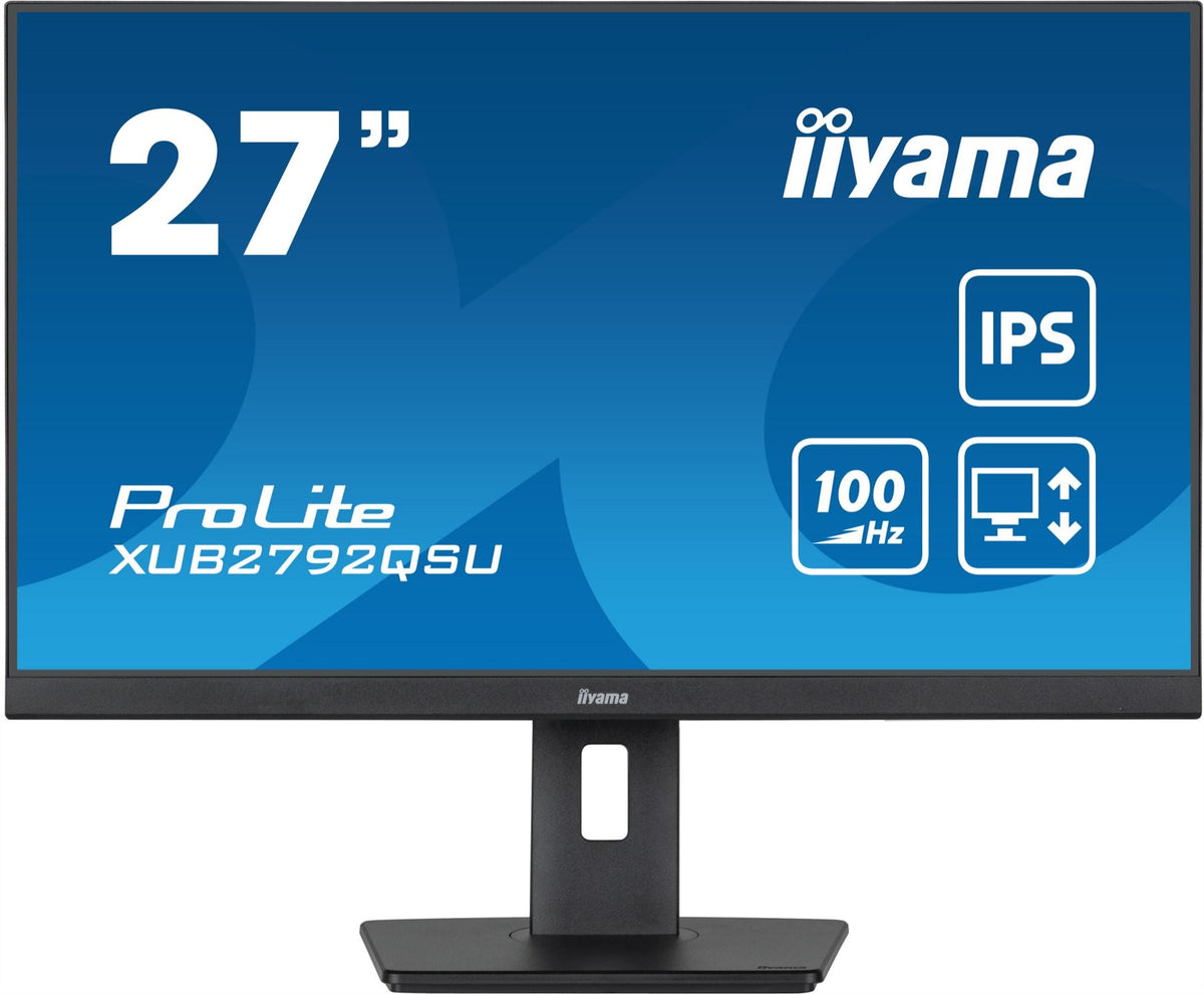 iiyama ProLite computer monitor 68.6 cm (27") 2560 x 1440 pixels Full HD LED